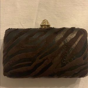 Animal print Clutch purse
